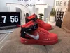 Air Force 1 One Af1 air force 1 one Marca 1 Utility Classic Black White Dunk Uomo Donna Casual Shoes Red One Sport Skateboarding Alte Low Cut frumento formatori off Sne