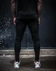 Men's Jeans Moda Masculina Celana 2022 Trendy Tight Fitting Pantalon Jean Hombre Solid Color Skinny