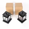 Hanging Solars Lamps Waterproof LED Outdoor Candle Lantern Decorated in Garden Patio Deck Solar candles lamp USASTAR