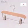fast shipping Adult and child hanger wood clothes hangers for pants rack wooden hanger pant clip LX0872