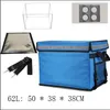 62L 80L large takeaway backpack bags fast pizza delivery ice box waterproof refrigerated insulation lunch bags can do199n