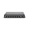 8 Ports mit 100 Mbit/s und 1000 Mbit/s Uplink-Port POE-Switch-Netzwerk aus kompatiblen Netzwerkkameras und drahtloser AP-Stromversorgung IEEE 802.3af (15,4 W)