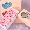 Dekorative Blumen Kränze 10 teile/satz Romantische Rose Seife Blume Köpfe Künstliche Bade Blütenblätter Box Für Valentinstag Hochzeit Decora