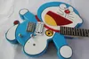 Chitarra elettrica per bambini Doraemon personalizzata in fabbrica con tastiera in palissandro, pickup 1H, hardware cromato, che offre servizi personalizzati