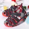 Baby Boys Sandals Buty Dzieci Dzieci Buty Chłopiec Dziewczyna Zamknięte Palec Summer Beach Sandals Buty Sneakers # 40