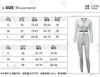 Goocheer Women Knit Crop Top Lounge Wear Suit Ladies Workout 2pcs Tracksuit Set Casual Fitness Women Set