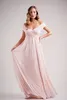 New Jasmine Bridesmaid Dresses Chiffon V Neck Ruffles Ankle Length Plus Size Maid Of Honor Gowns Wedding Guests Robes