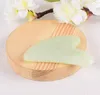 Gua Sha Ferramenta Natural Jade face Gua Sha Conselho Stone Massage Raspagem Ferramenta Handmade Facial pele Massager Cuidados