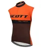 SCOTT Team ciclismo Jersey sin mangas mtb Bike Tops Road Racing Chaleco Deportes al aire libre Uniforme Verano Transpirable Bicicleta Camisas Ropa Ciclismo S21042245