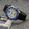 Üst Erkek Spor Kuvars Araba Caliber De W7100057 42mm Sapphire Dial 8215 Paslanmaz Çelik Kauçuk Kayış Erkek Aydınlık Tarih Saatler