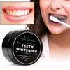 Denti neri in polvere Sbiancamento naturale dei denti Imballaggio Pulizia dentifricio Premium Guscio di noce di cocco Carbone attivo Sbiancamento dei denti Cura orale
