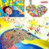 100 pcs colorés en plastique doux piscine de l'océan Boule de l'océan bébé drôle enfants toys stress boule d'air en plastique océan pool accessoires 4744958