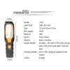 ZK20 4000LM COB LED Worklight USB Oplaadbare Super Bright Flexible Magnetic Inspection Lamp Noodsituatie Werklicht