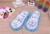 Lazy Cleaning Foot Cleaner Shoes Mop Slipper Microfiber Soft Wearable Shoes Bathroom Floor Dusting Cover Home Cleanning Tools Gift TLZYQ1160