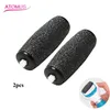 2PCS Pedicure Tools Foot Care File Heads Pedi Rape Pieds Pedicure Refills Replacement Rollers Scholls File Feet Care Tool