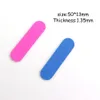 Двойные цвета Мини-файлы для ногтей Набор 50 / 100шт.