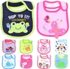 Infant saliva towels three layer Baby Waterproof bibs Baby wear accessories Cotton Burp Cloths Baby Feeding Waterproof Bib Bandana