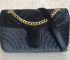2023 Fashion bags Women Handbags 26cm Gold Chain Strap Velvet Bag Crossbody ShoulderBags Totes messenger حقيبة مصمم