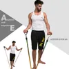 Kit di fasce di resistenza per palestra multifunzionale Fasce per fitness Allenamento a casa Fascia elastica Set di espansione del torace Pilates Yoga Gomma