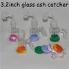 Smoking Dab Rigs Glass Reclaim Catcher Adapters 14mm 18mm Male Female 45 90 With Reclaimer Ash Catchers Adapter For Water Bongs