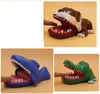 Bouche dentiste morsure doigt jouet grand Crocodile tirant les dents barre jeux jouets enfants jouet drôle pour enfants cadeau