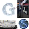 LED Light Strip Single Row S-shaped 2835 SMD 1M 60LEDs Flexible LED S Strip Rope Lights NOT-Waterproof 12V DC