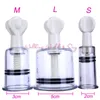 S/L/M Size Femal Nipple Clamps Breast Sucker Pussy Pump Enlarger Clitoris Stimulator Nipple Vacuum Pump Adult Sex Toys For Women C18122501