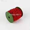 Whole-60M 1 rouleau 8mm perles guirlande chaîne décorations de mariage Center bougie artisanat bricolage Favor251w