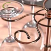 الإبداعية النبيذ الأوروبي حامل كأس النبيذ الجديد رف خشبي الحلي طاولة مجلس الوزراء النبيذ عبر الحدود العرض بالجملة مصنعين