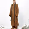 Vêtements ethniques Zanying Cupro Silk Monk Robe Traditionnelle Lâche ZYS2561