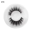 Shidishangpin Mink rzęsy Fałszywe rzęsy 3D Mink Fake Lashes Natural Długie fałszywe rzęsy 1 cm-1.5cm 1 Box Eyelash Extension