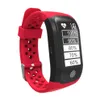 S908 Altitude Meter GPS Smart Armband Hjärtfrekvens Monitor Fitness Tracker Smart Watch IP68 Vattentät Kamera Armbandsur för iPhone Android