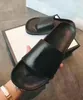 [Scatola originale] Classici Sandali da spiaggia con tacco piatto da donna nuovi Pantofole sexy da esterno di lusso da donna Scarpe estive in pelle bovina 35-40