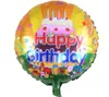 18 inç Doğdun Kalp Hava Topları Alüminyum Folyo Balonlar Parti Süslemeleri Çocuklar Helyum Ballon Parti Malzemeleri