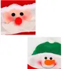 Boże Narodzenie Czapka Czapka Dla Mężczyzn I Kobiet Zima Ciepłe Czapki Dla Santa Klauzula Renifer Snowman Xmas Decoration Party Supplies 4 Styles WX9-1691