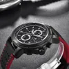 PAGANI Design Fashion Blue Big Dial Military Sport Watch Men Quartz Wristwatch Luminous Chronograph Clock Men reloj hombre2155