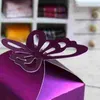 hübsche Größe Laser Cut Butterfly Candy Box Cup Cake Boxen Geburtstag Party Dekoration Geschenke für Gäste