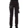Nowe kobiety Gothic Spodnie Zipper kieszenie nit Steampunk Spodnie Styl Rock Spodnie MV66
