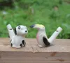 Water Biry Whistle Clay Craft Crafts Ceramic Glazed Bird Whistlepeacock Birds Home Decoration Office Office SN25142005181