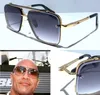 Calidad superior de seis clásico para hombres, mujeres, gafas de sol para hombre populares gafas de sol hombres del estilo del verano de las gafas de sol UV400 lentes vienen con el caso