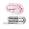 2.5M Bumper Snake Safe Anti-collision Crib Bumper Cot Lange Kussen Voor Baby Beddengoed Levert Crib Infant room Decor