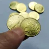 10pcs USA Coins Pigeon Coins for Peace1921-1935 جعلت الذهب الصغير 23 مم عملة ديكور المنزل مجموعة كاملة مجموعة 213H