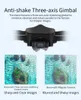 Drone RC pliable JJRC X12 AURORA 5G WIFI 1.2km FPV GPS avec cardan 1080P 3 axes positionnement de flux optique ultrasonique RT