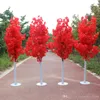 1.5M Height white Artificial Cherry Blossom Tree Roman Column Road Leads For Wedding Mall Opened Props