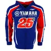 新しいヤマハモトクロスサイクリングジャージーオートバイレースダウンヒルフード付きスウェットシャツジャケット3401901