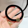 Mode fluwelen textuur zwart rubberen band hoofd touw haarspeld pak voor armbanden elastische hoofdtooi sieraden VIP cadeau