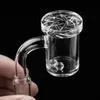 25mm XL Quartz Banger bouchon de carb terp perle 4mm d'épaisseur bas Accessoires de fumer pour verre Bongs Dab Rigs