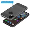 Estuches cepillados de armadura delgada de doble capa para iphone 13 12 11 Pro Max 6 6s 7 8 Plus X Xs XR Cubierta dura a prueba de golpes