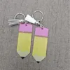 Keyring Schlüsselbund Quaste Dekorative Schnalle 83cm Acryllehrer Wertschätzung Geschenkstift Dangle Charm Schlüsselkette Weihnachten Hallowe7559495