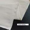Black Canvas Pillow Cover 16x16 cali naturalna płuczka na płótnie obudowa biała bawełniana poduszka pusta poduszka do druku DIY 3223G